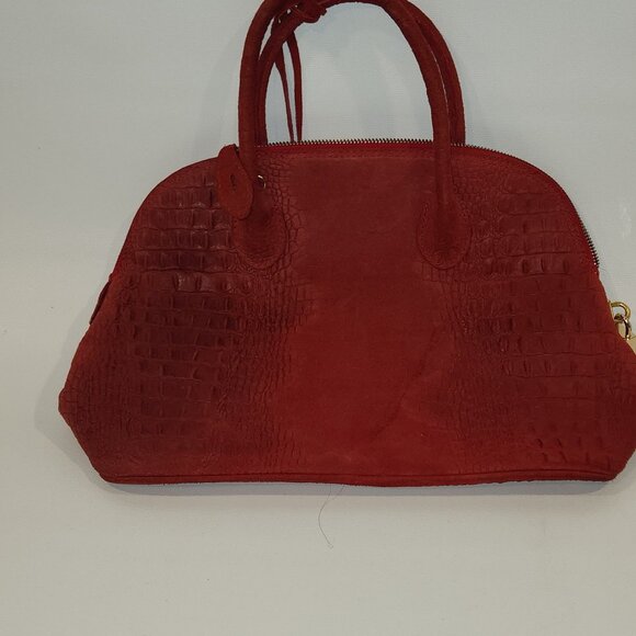 Red Pelle Over the Shoulder Purse - Picture 1 of 7